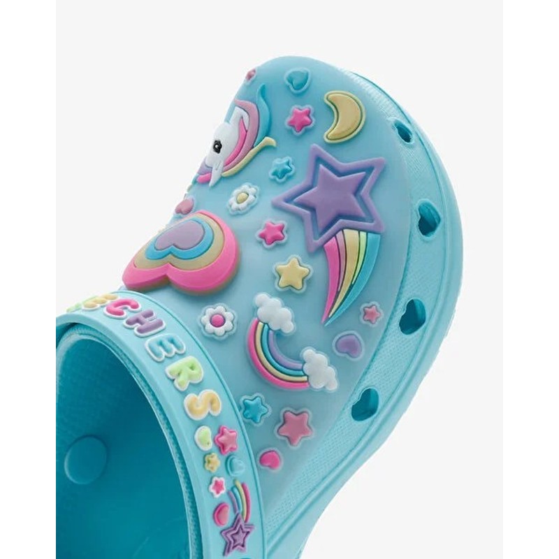 Skechers Heart Charmer - Girly Land Kız Çocuk Terlik (308406L TQMT) Skechers Heart Charmer - Girly Land Kız Çocuk Terlik (308406L TQMT)